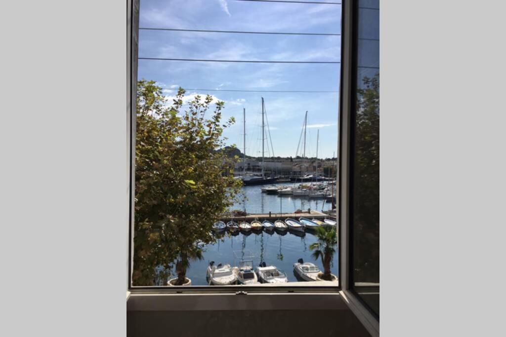 La Ciotat - Magnifique Appartement Climatise Sur Le Port Exterior foto